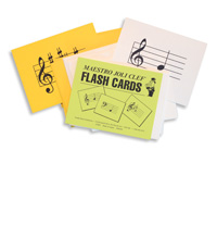 Maestro Jolie Clef flash cards